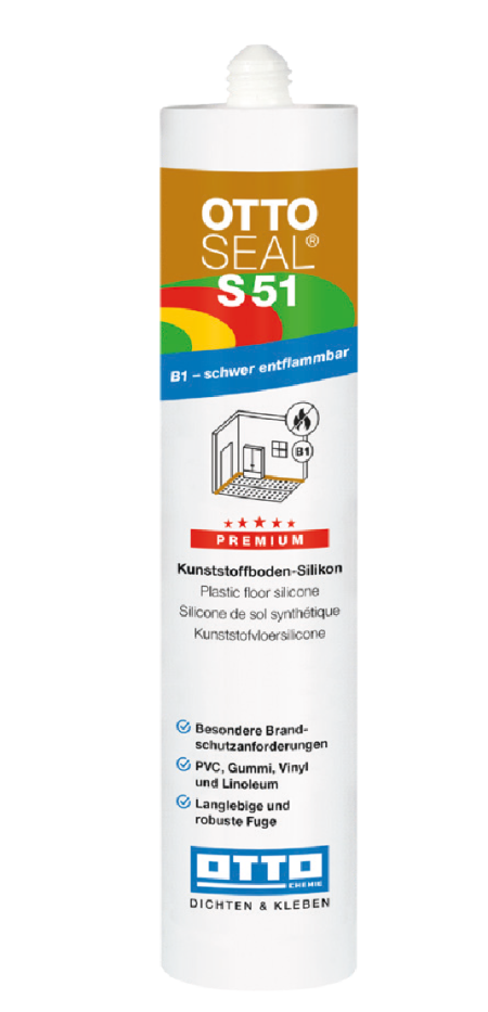 Ottoseal S51 silicone per PVC gomma linoleum